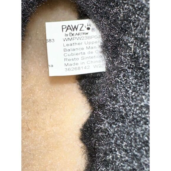 Bearpaw Big girls Amy Suede Black Bootie Faux Fur Lined Winter Boots - Picture 6 of 7